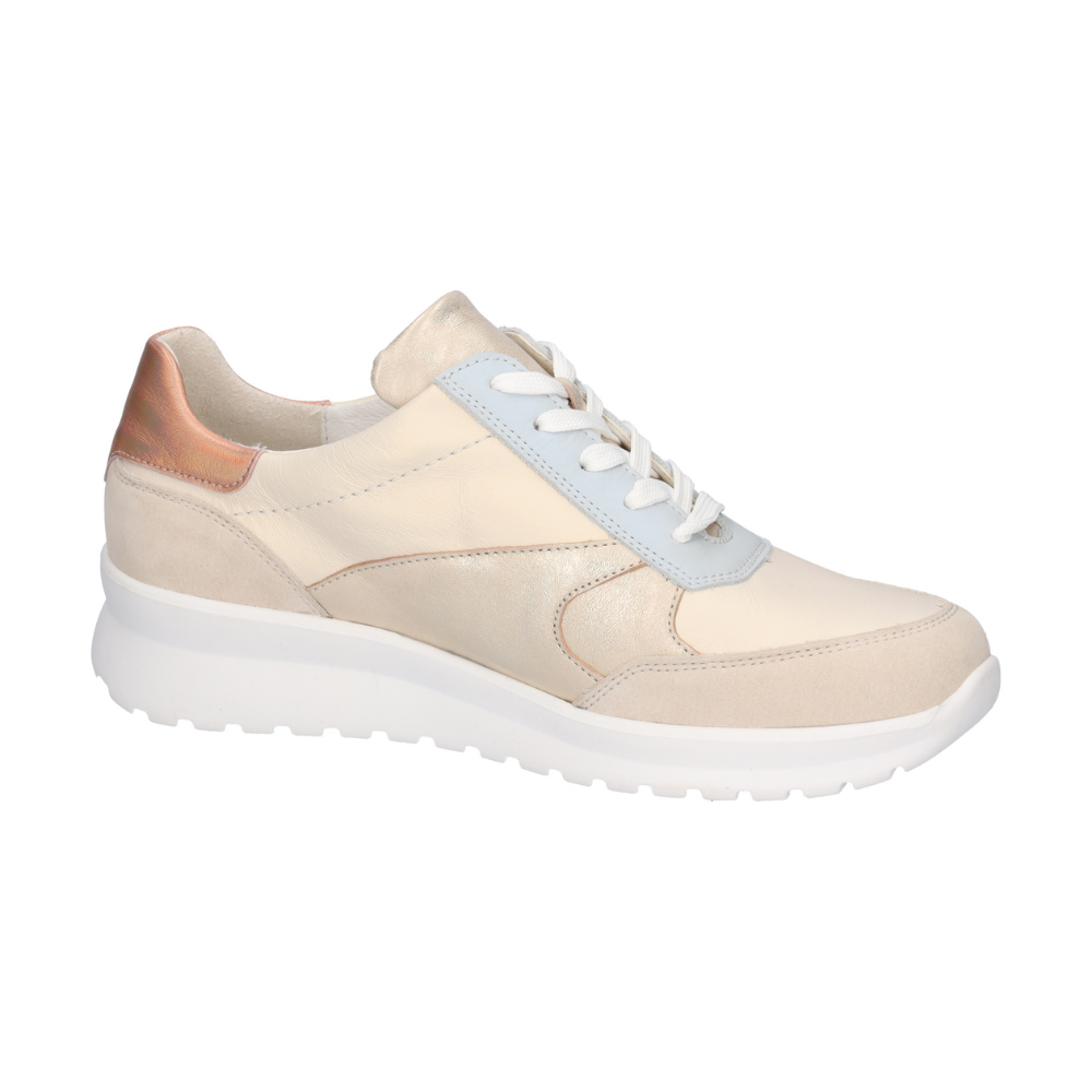 Waldlaufer K-Sunny 688003 - Perl/Light Gold/Lime Trainers