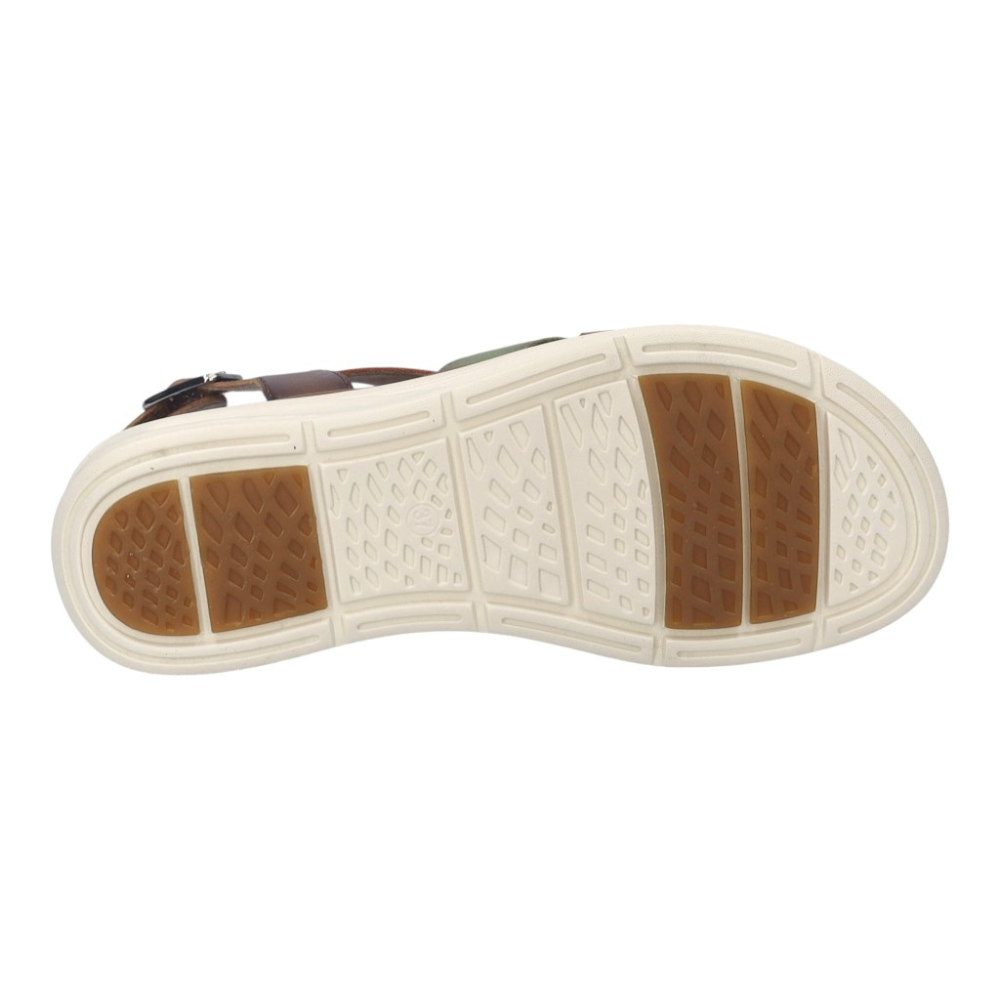 Josef Seibel Sevran 07 Green Multi Sandals