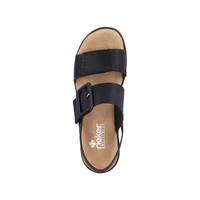 Rieker 62950 - Black Sandals