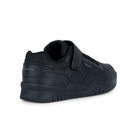 Geox J Perth Boy J367RE School Shoe - Black