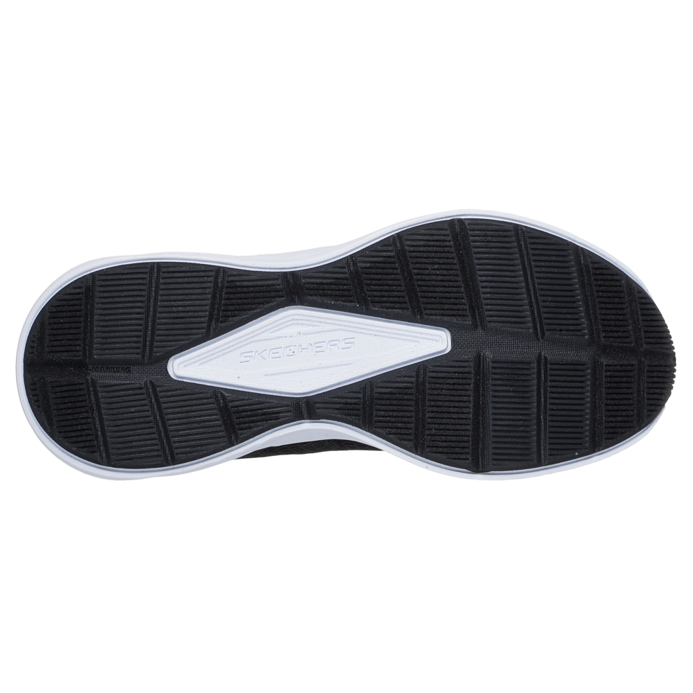Skechers Microspec Tread - Blue/Black/Orange Trainers