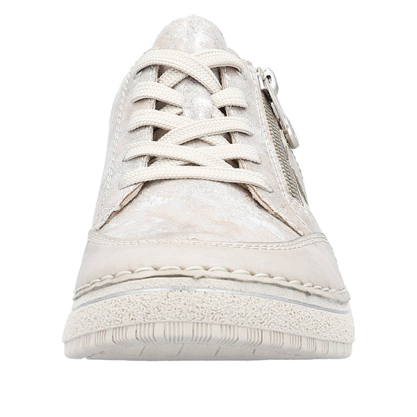 Rieker 50901 - Ice/Rose Metallic Casual