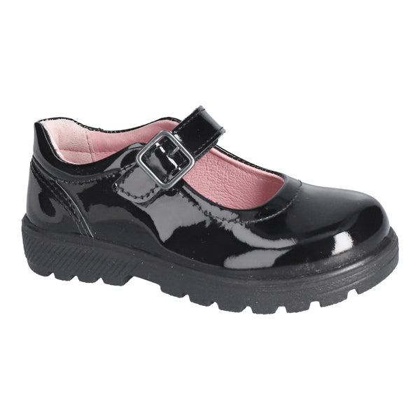 Ricosta Alice School Shoe - Black Patent