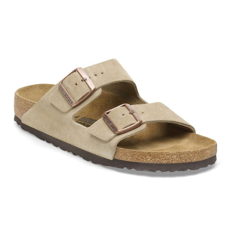 Birkenstock Arizona Suede - Taupe Sandals