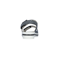 Waldlaufer Hakura 351013 - Black Check Sandals