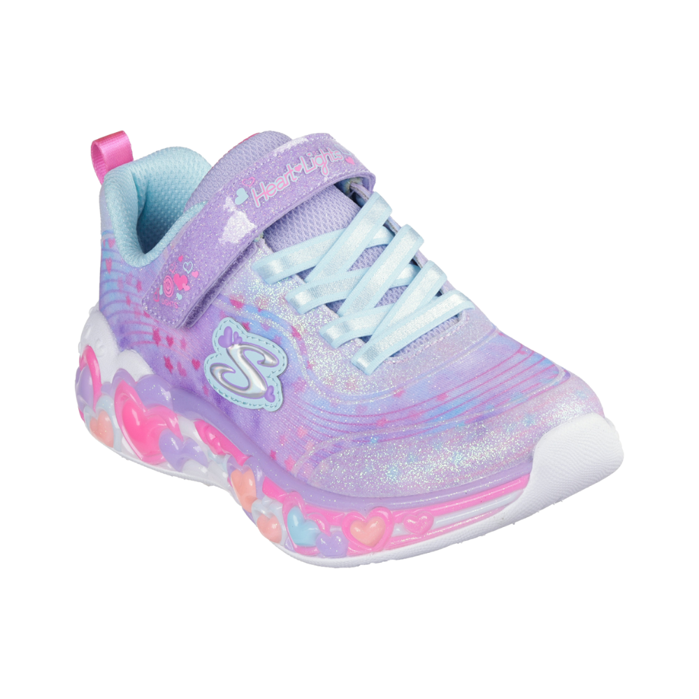 Skechers Eternal Heart Lights - Lavender Multi Trainers