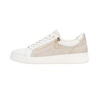 Remonte D2E00 - Snow/White Gold Trainers