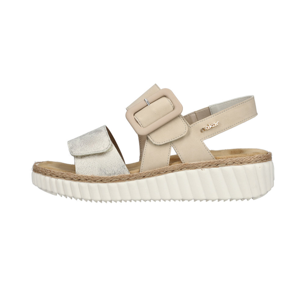 Rieker 69260 -  Beige/Gold/Perle