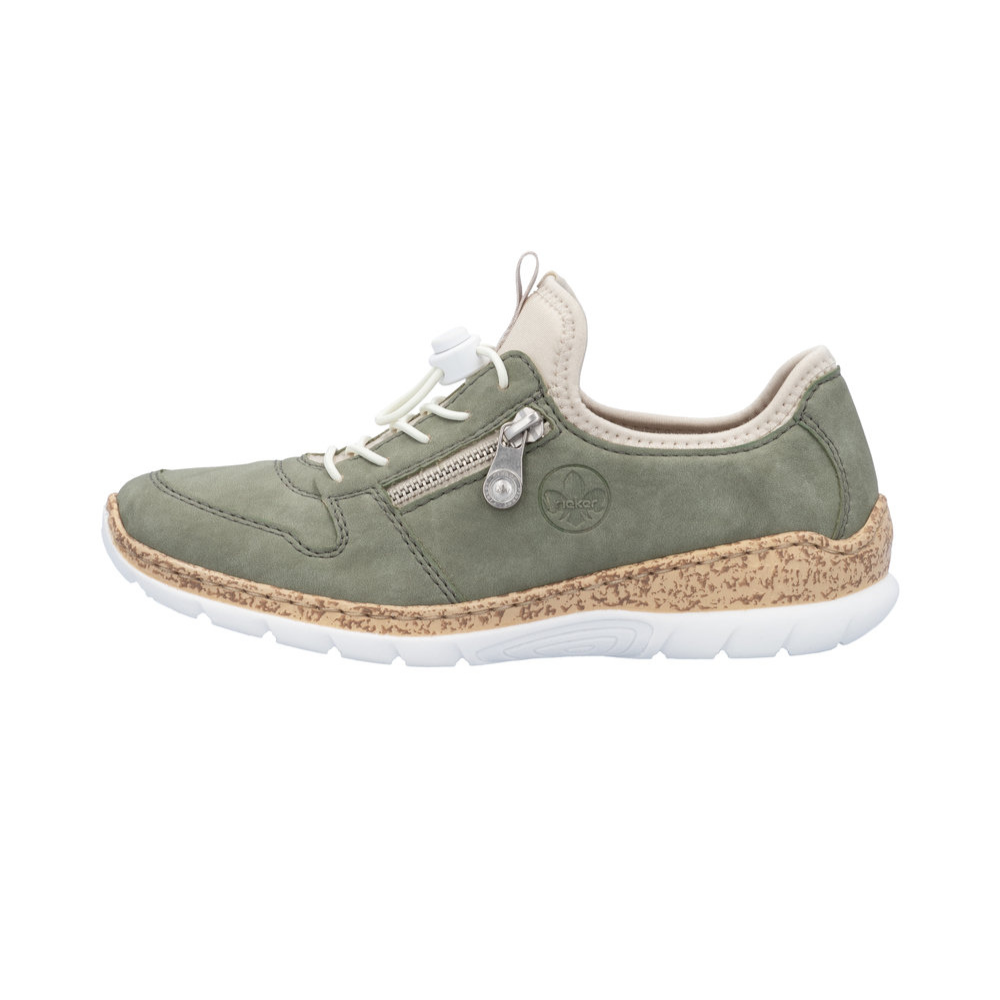 Rieker N42G0 -  Schilf/Pericreme Casual