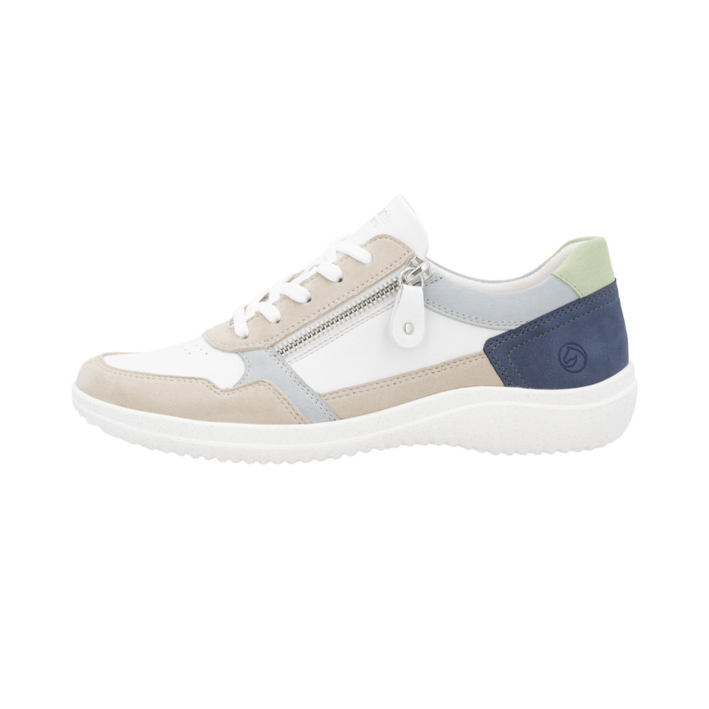 Remonte D1E06 - Iceberg/White/Jeans Trainers