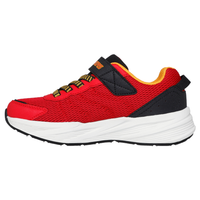 Skechers Microspec Tread - Red/Black Trainers