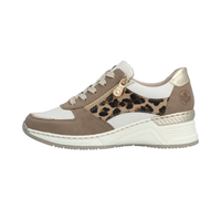 Rieker N4308 -  Shell/Lightgold/Off White Trainers