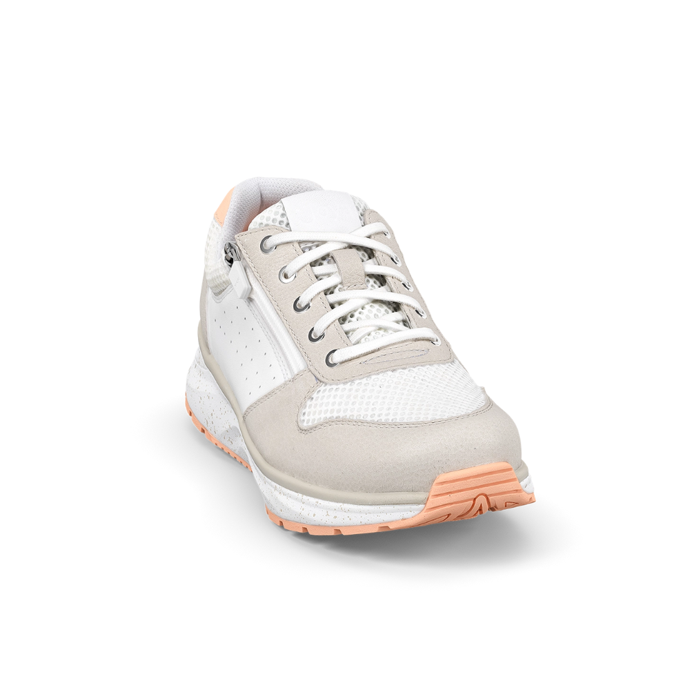 JOYA Dynamo Zip - White Beige Trainers