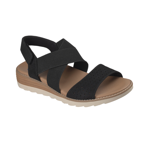 Skechers Arch Fit Oasis - Black Sandals