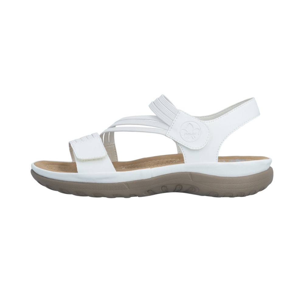 Rieker 64870 -  White Sandals