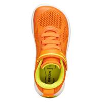 Geox J Foot-Run J65PDB - C2T3S Orange/Lime Green Trainers