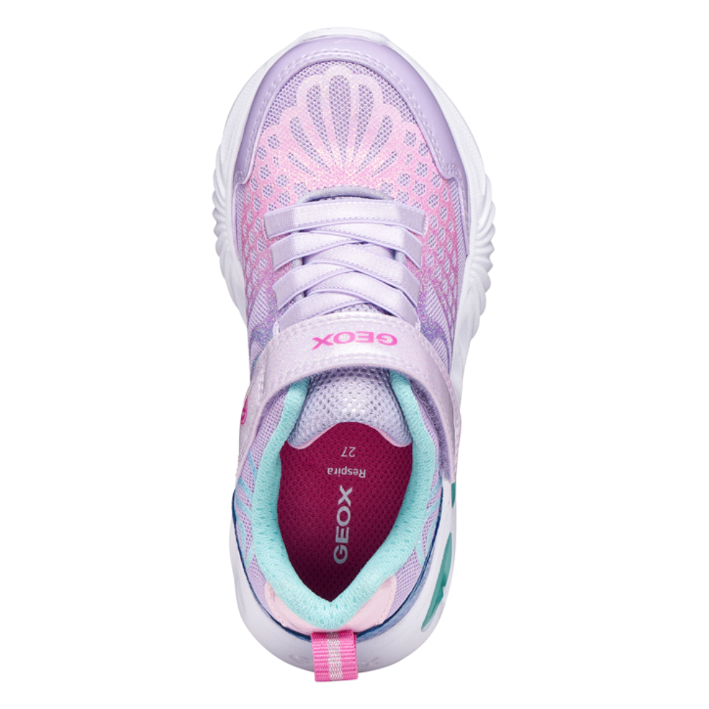 Geox J Assister J65E9A - C8888 Lilac/Watersea Trainers
