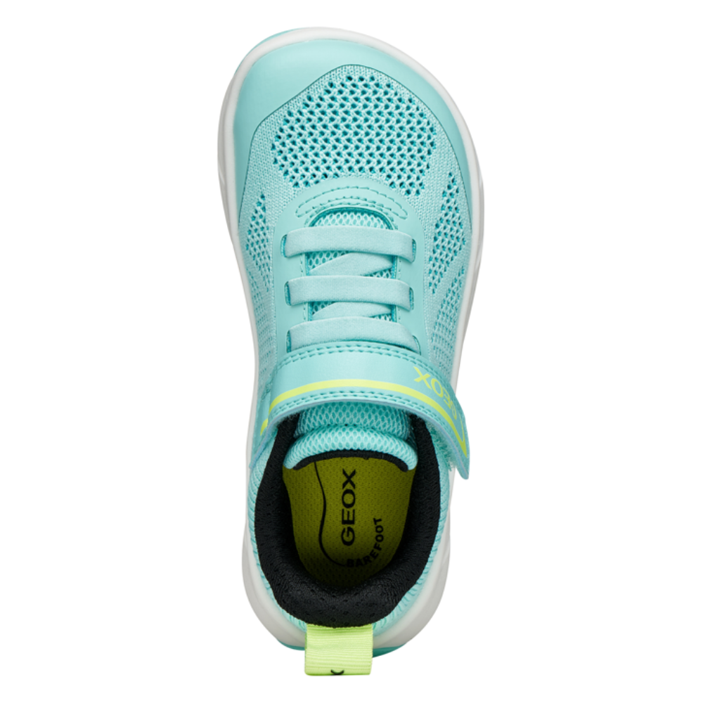Geox J Foot-Run J65PCA - C3B3A Watersea/Acid Green Trainers