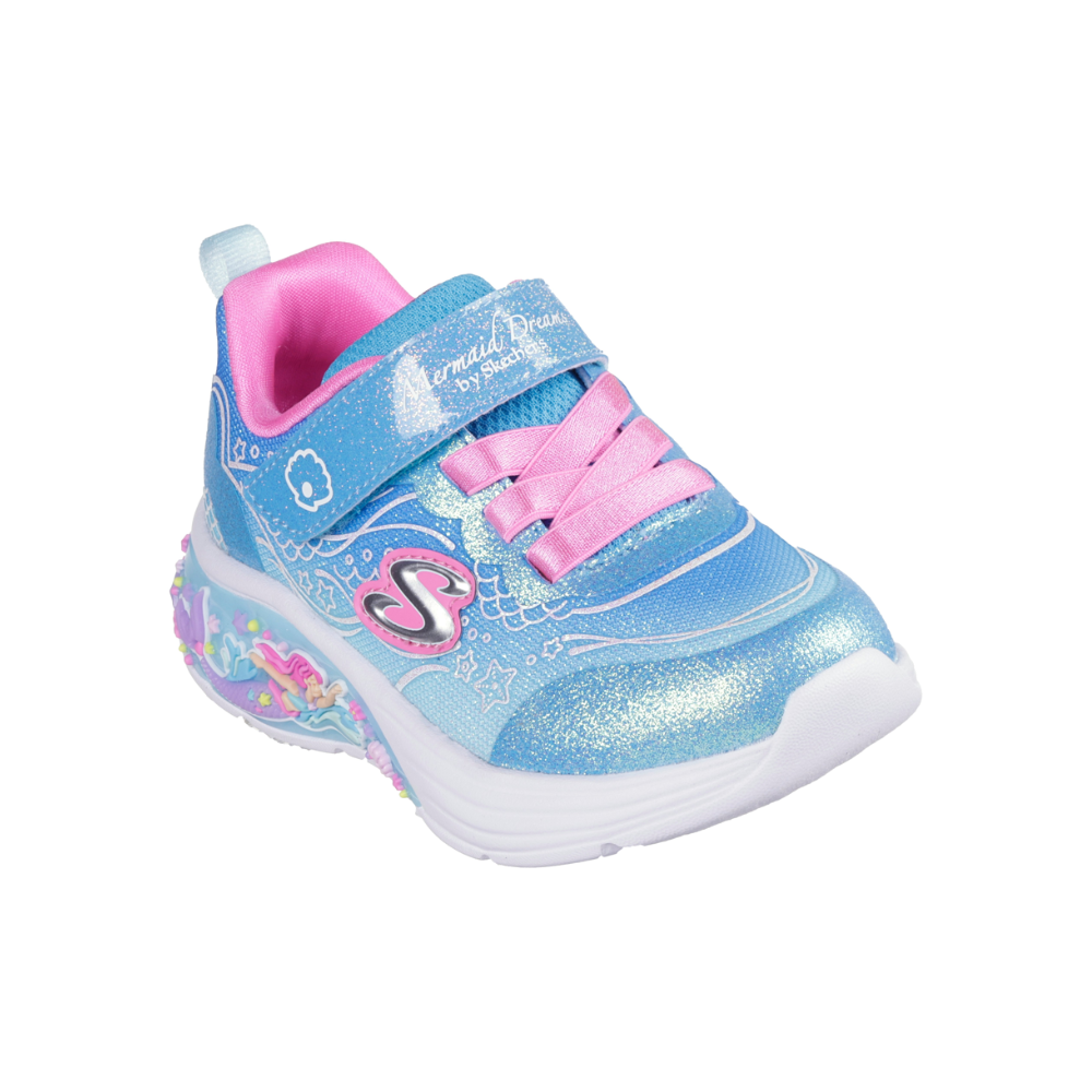 Skechers My Dreamers - Lil Mermaid - Blue Multi Trainers