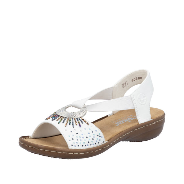 Rieker 60880 - White Sandals