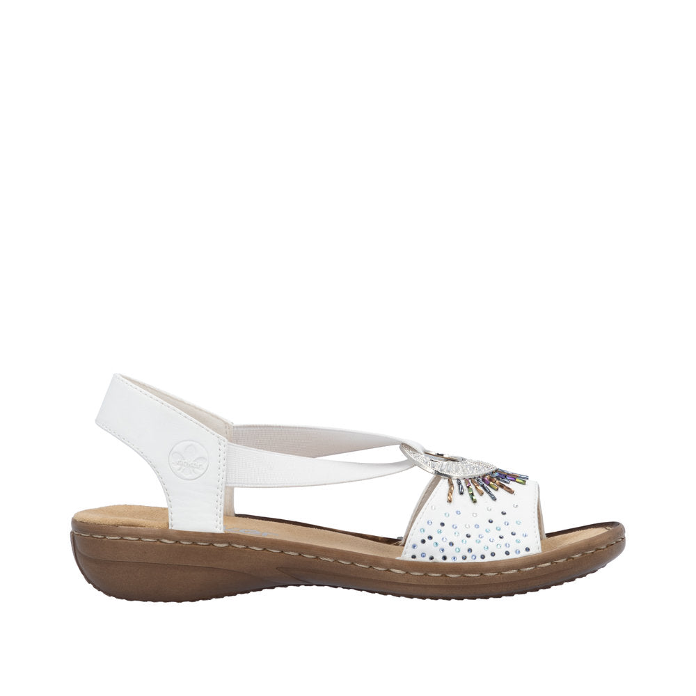 Rieker 60880 - White Sandals