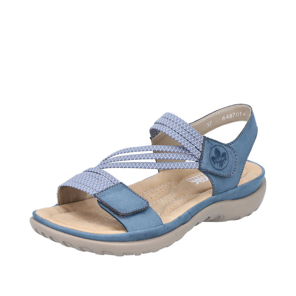 Rieker 64870 - Royal/Jeans Sandals