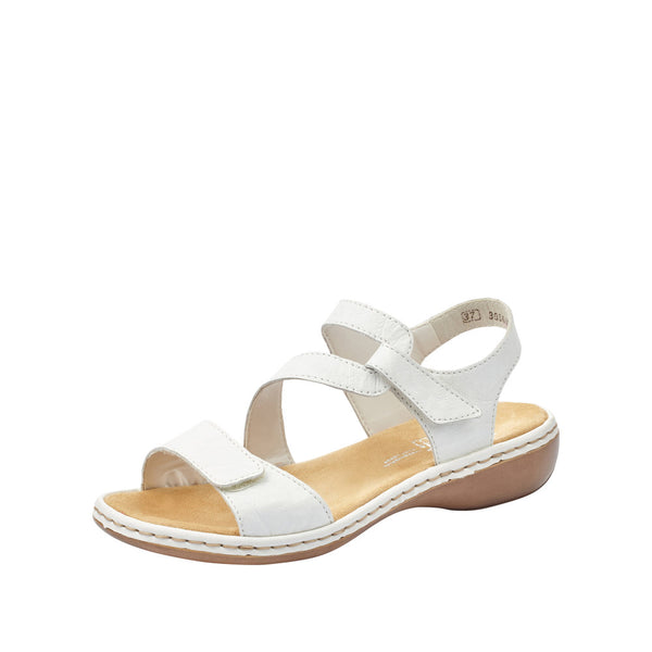 Rieker 659C7 - White Sandals