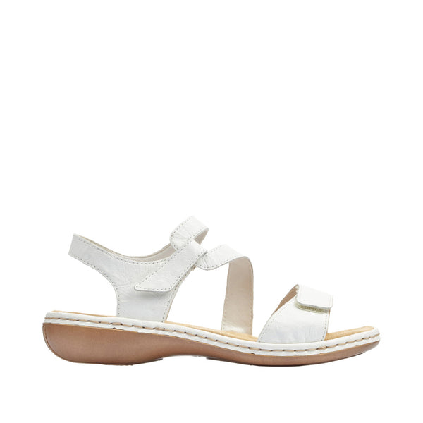 Rieker 659C7 - White Sandals