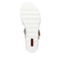 Rieker 67476 - Weiss/Abrikot Sandals