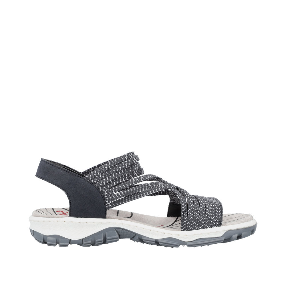 Rieker 68888 - Pazifik-Weiss Sandals