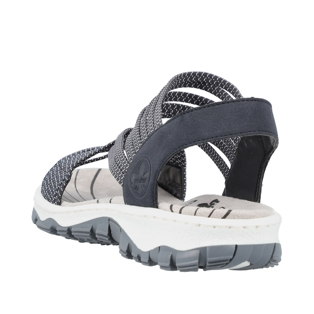 Rieker 68888 - Pazifik-Weiss Sandals