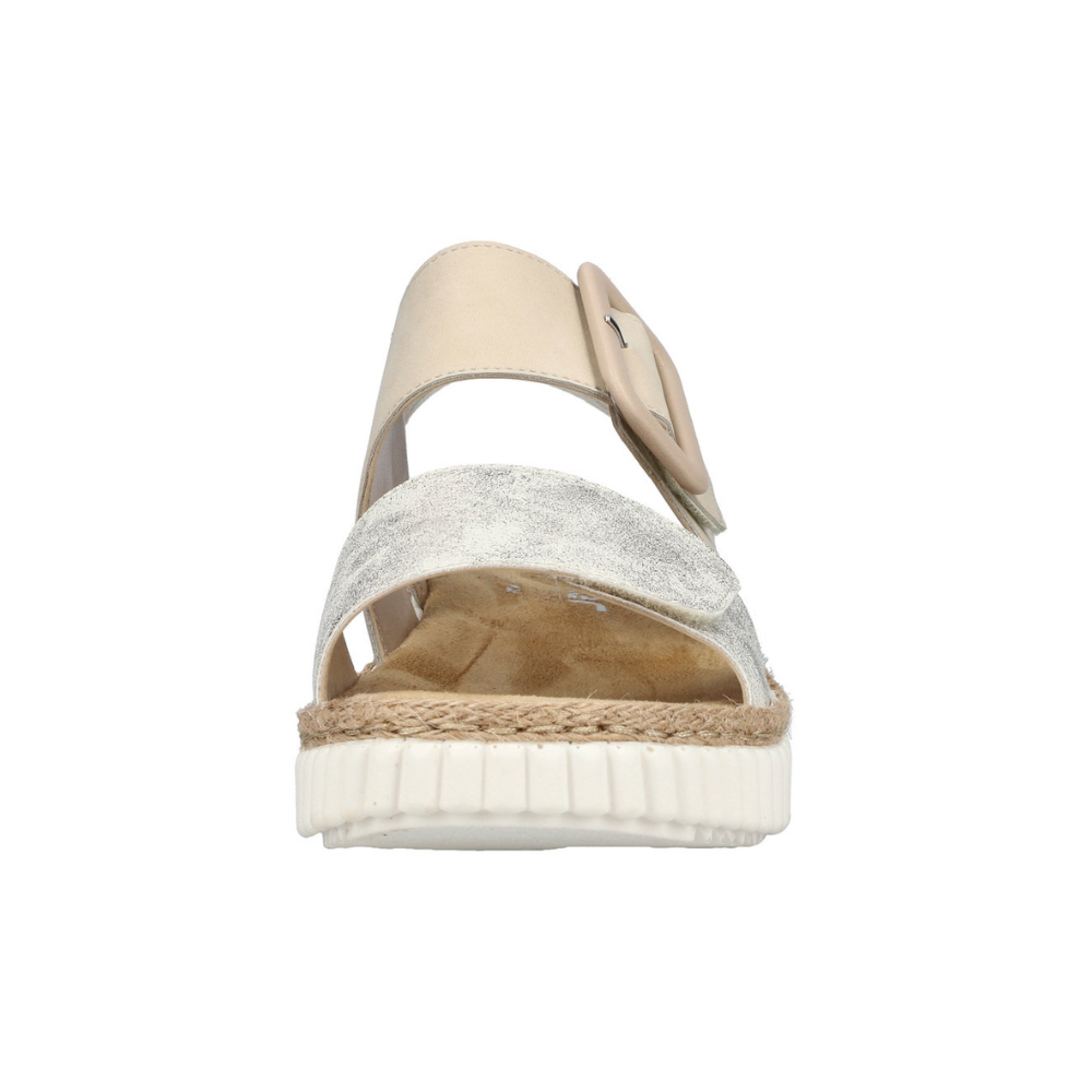 Rieker 69260 -  Beige/Gold/Perle