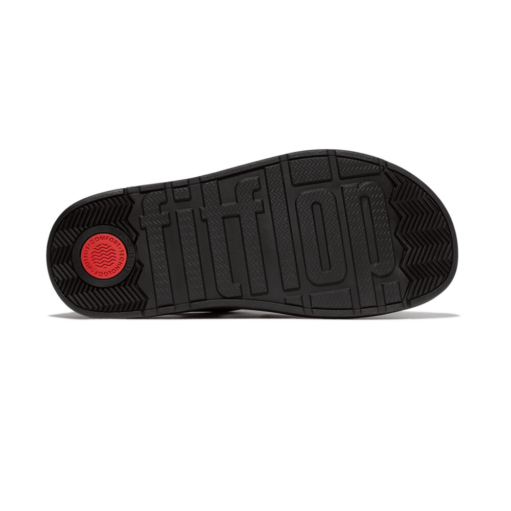 FitFlop Gen FF Leather Fisherman Sandals  - All Black