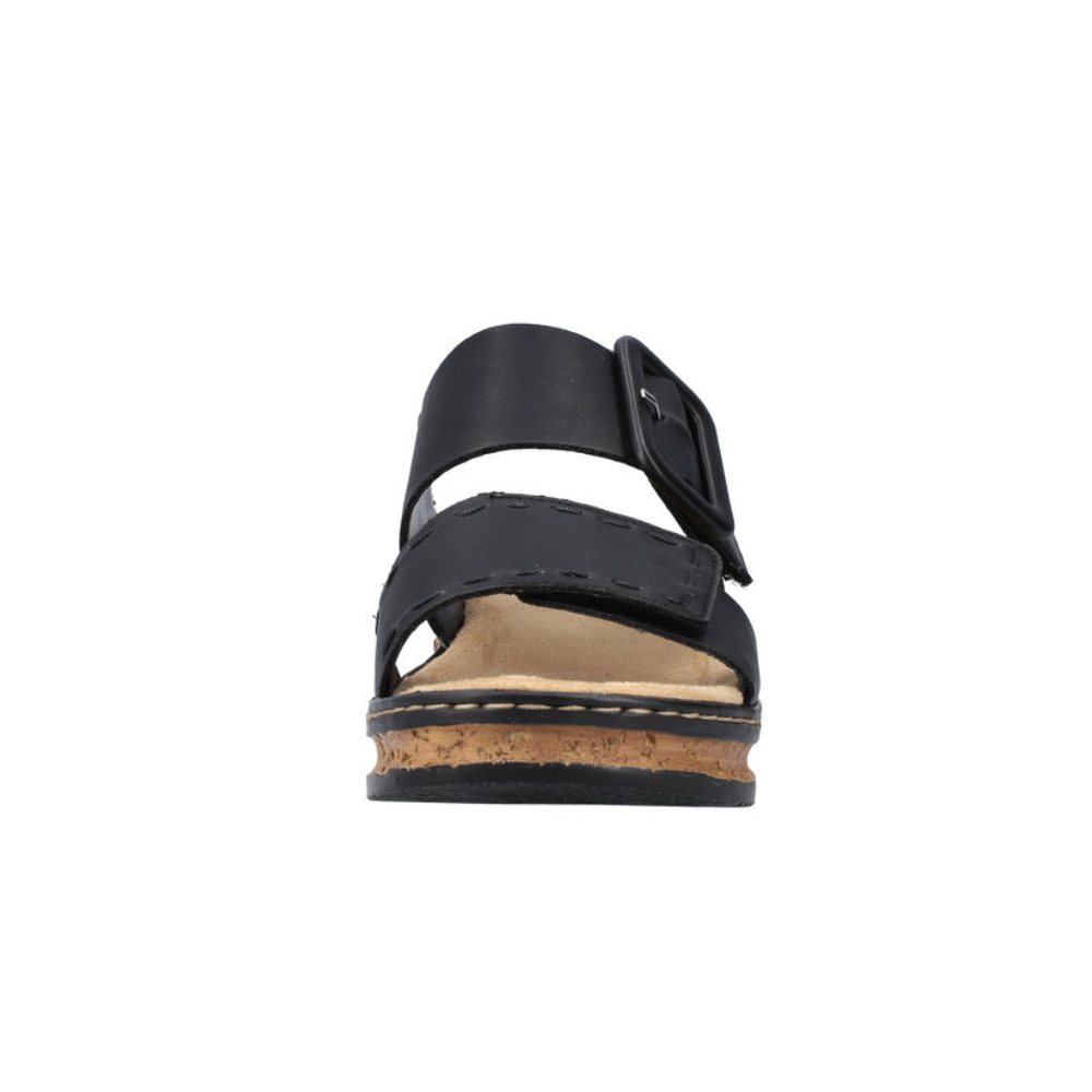 Rieker 62950 - Black Sandals