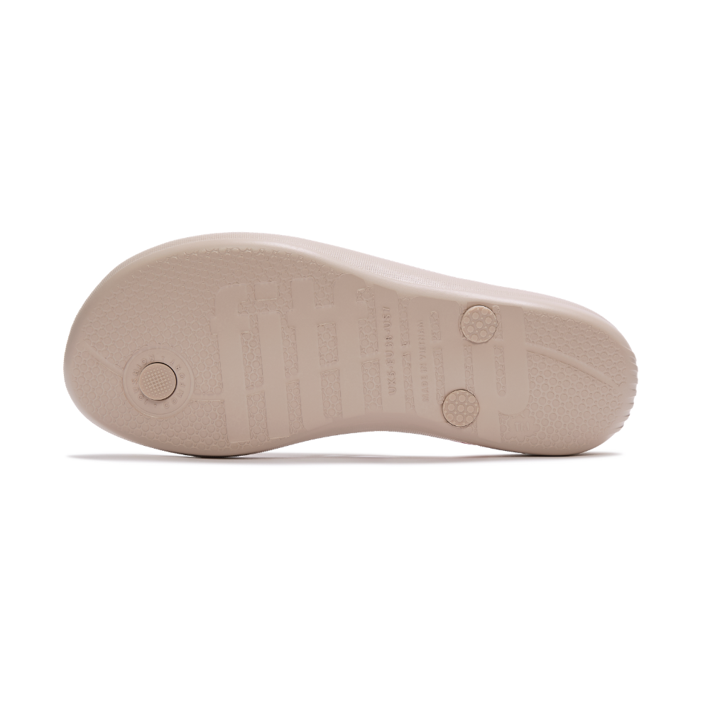 FitFlop iQushion Multi-Crystal Ergonomic Flip Flop - All Nude Rose