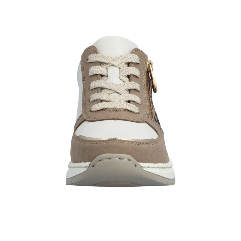 Rieker N4308 -  Shell/Lightgold/Off White Trainers
