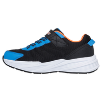 Skechers Microspec Tread - Blue/Black/Orange Trainers