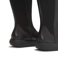 FitFlop IQ-Comff Leather High Boot - All Black