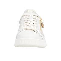 Remonte D2E00 - Snow/White Gold Trainers