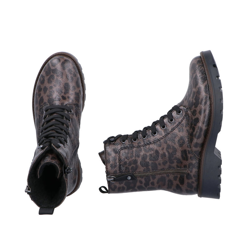 Rieker 73210-42 - Grey/Black Boots