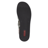 Rieker 62962 -  Schilf/Cayenne Sandals