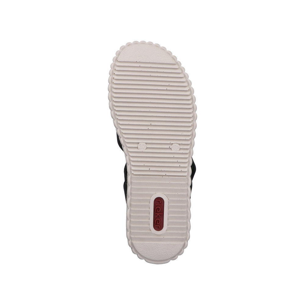 Rieker 69269 -  Black/Sand Sandals