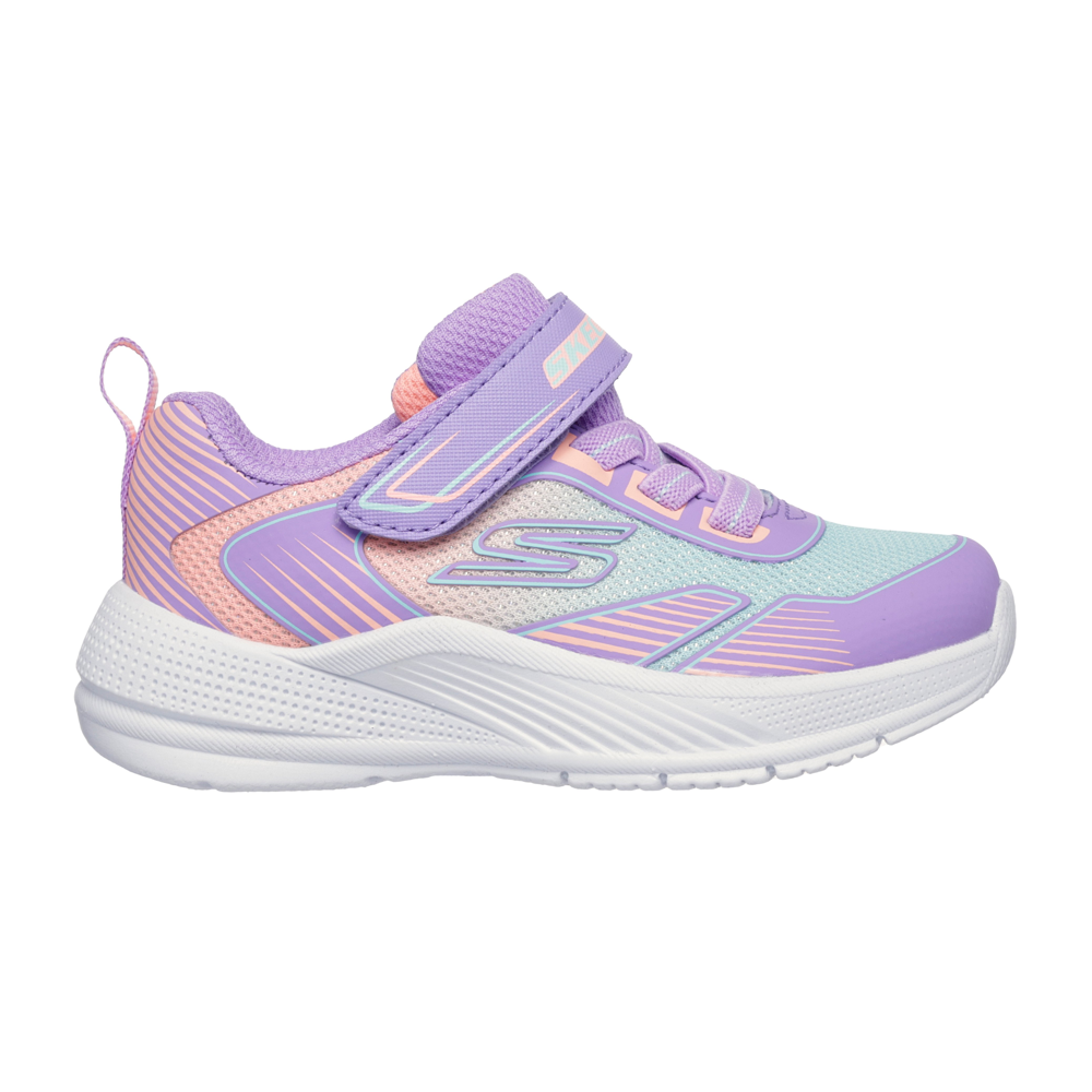 Skechers Microspec Advance - Oasis POI - Lavender Multi Trainers