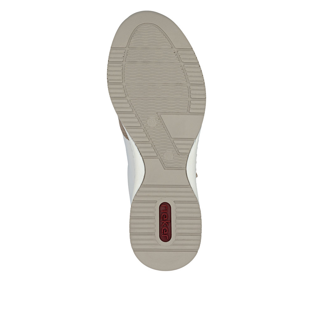Rieker N4308 -  Shell/Lightgold/Off White Trainers