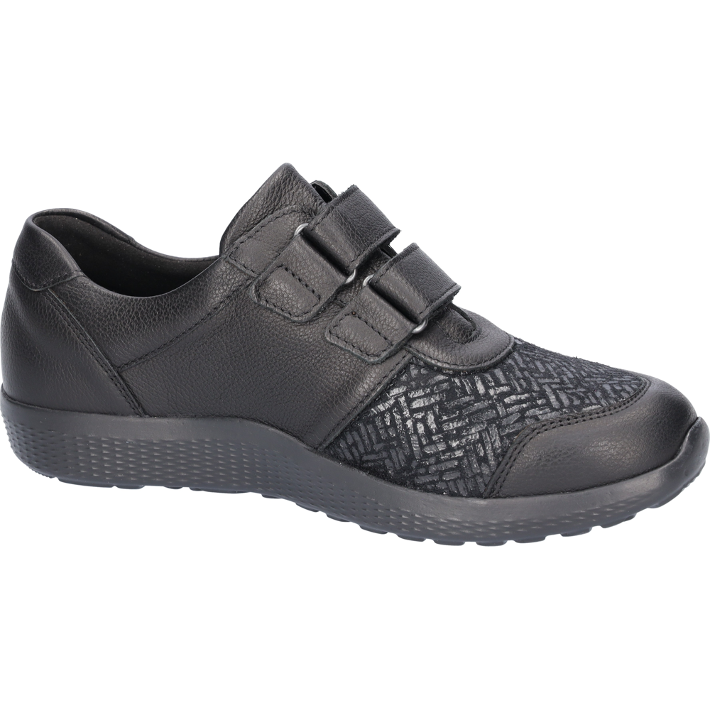 Waldlaufer M-Ira Velcro 815M30 - Black Casual