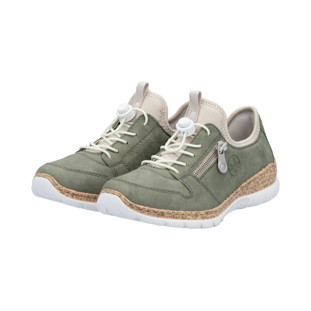 Rieker N42G0 -  Schilf/Pericreme Casual