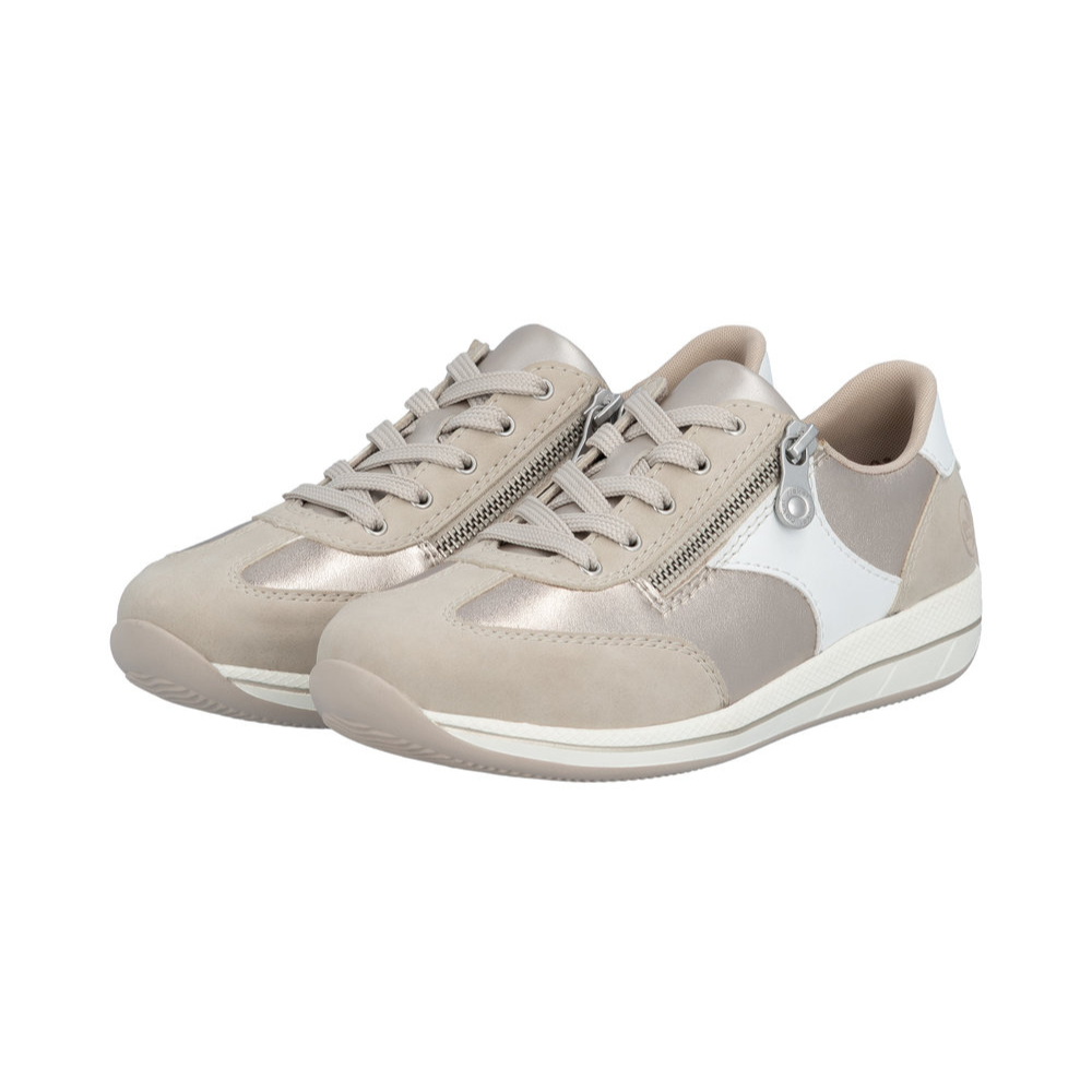 Rieker N1103 -  Ginger/White Trainers