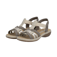 Rieker 65918 -  Clay/Champagner/Kiesel Sandals