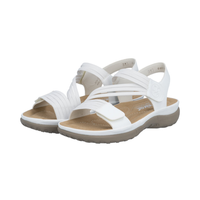 Rieker 64870 -  White Sandals