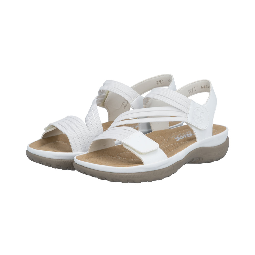 Rieker 64870 -  White Sandals
